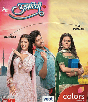 Casting by MJ Films – Udariyaan Colors TV show promotional banner featuring lead characters