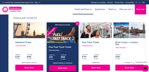 London eye ticket