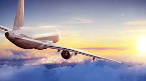 Avión volando