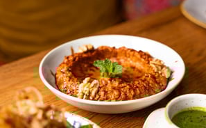 muhammara con peperoncino cucinata al bar era ora a padova ad altichiero