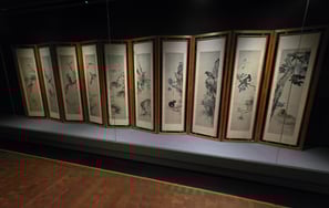 Joseon folding screen