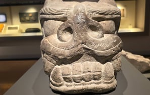 Balhae stone dragon head