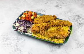 crispy chicken plate