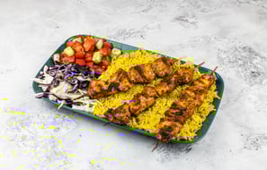 tandoori chicken plate