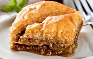 walnut middle eastern cake