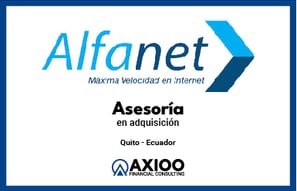 logotipo alfanet cliente axioo