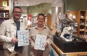 un coupe qui a le diplôme shark eduation club chez nature et décourvertes