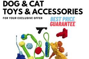 Dogs and pet toys and accessories