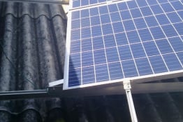 sistema solar com sombreamento