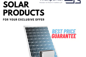 Solar inverter, panels and mounting accessories