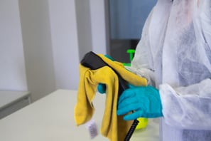 Deep cleaning service attire
