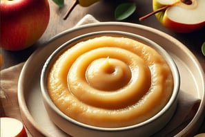 apple and pear puree