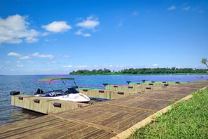 El Parque Paraná Bootssteg