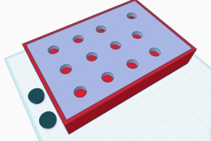 Buttonbox 3d çizim