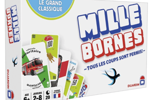 Dujardin – Mille Bornes Le Grand Classique – Jeu de société – Jeu de cartes – Atteignez les 1000 bo
