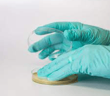 Glove fingertip testing per USP<797>