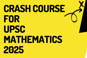 Crash Course UPSC Mathematics