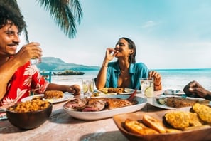 Dominican Republic Cuisine Dine in a tropical paradise in the Dominican Republic.