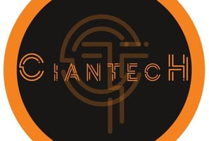 a logo for a new company called cian tech