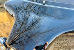 Black Harley Davidson Electra Glide Ceramic Coated by ProPolish Motorcycle Detailing Norfolk County