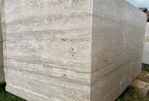 Roman Travertine Block