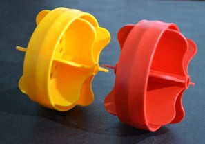 dos turbinas de piscina