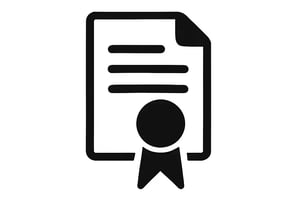 a document with a seal seal and a seal seal on it