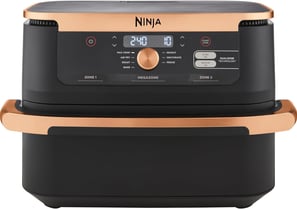 NINJA Foodi FlexDrawer Air Fryer, Dual Zone Avec Séparateur Amovible, Grand Tiroir de 10.4 L, 7-en-1