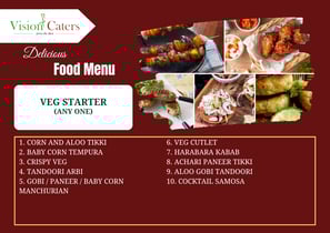 Food Catering Service - Vision Caters