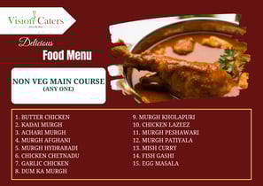 Food Catering Service - Vision Caters