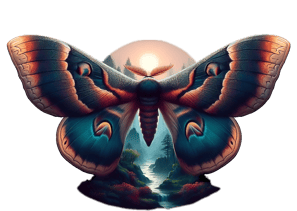 a butterfly - tailed butterfly - tail moth mothy moth