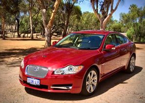 Peter Pickering's Jaguar XF in Australia