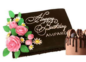Rich chocolate cake topped with chocolate buttercream and ganache, creating a decadent dessert for chocolate lovers