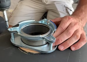 getting ready a sink to install a disposal garbage