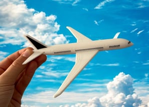 avion réalisé en impression 3D école Tunon