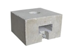 Concrete Block for high peak tent, el paso diamond events