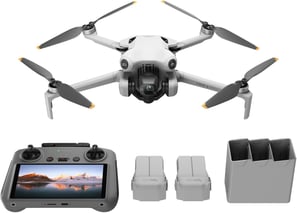 DJI Bundle DJI Mini 4 Pro Fly More avec DJI RC 2 (Radiocommande avec Écran)