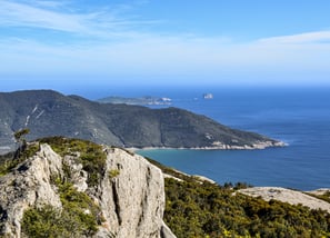 View from Mount Oberon in Wilsons Promontory National Park