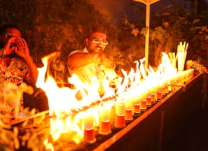 Bar à cocktails animation avec un barman