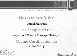 foot sugar scrub cert