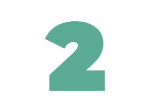 number-2-teal