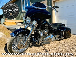 “ProPolish motorcycle detailing and ceramic coating service in Norfolk County”