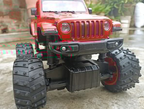 Jeep Rubicon a RC