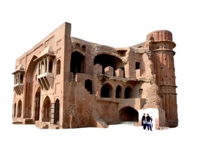 An image showing Gateway of Old Mughal Sarai