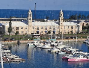 Large Fort with two clock towers