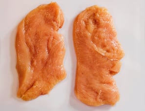 raw chicken cutlet