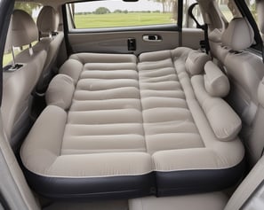 Inflatable bed for travelling and Concerts. Affiliate link.