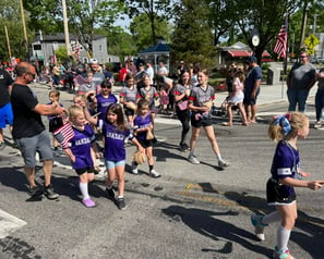 West A/Oakdale in local Parade