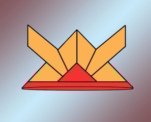 Origami Elmo da Samurai