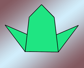 origami rana